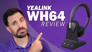 Yealink WH64  Worlds First DECT  Bluetooth Headset [upl. by Hughmanick671]