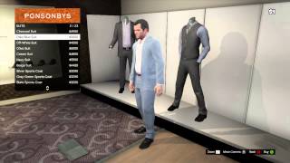 Grand Theft Auto V  Ponsonbys Shopping Gameplay [upl. by Vidal74]