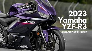 2023 Yamaha YZFR3 New Color Price Specs Features [upl. by Edrei]