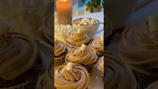 hotchocolate cupcakes 🤎 recept i länkar i bio trending viralvideo shorts easyrecipe baking [upl. by Carena]