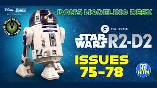 Fanhome Build Your Own R2D2 Issues 7578 [upl. by Anceline]