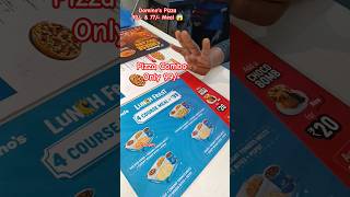 Pizza Combo only Rs99 food dominos pizza yummy kolkata combo meal cheap bangladesh viral [upl. by Tierell]