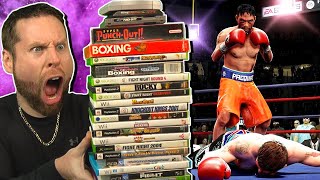 Getting a KNOCKOUT on every Boxing Video Game [upl. by Brandon]