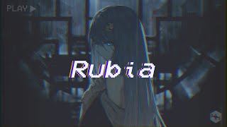 Rubia by Zhou Shen Lyrics Video [upl. by Nirag]