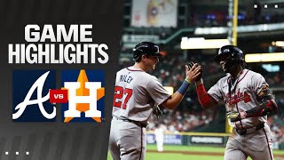 Braves vs Astros Game Highlights 41724  MLB Highlights [upl. by Neved]