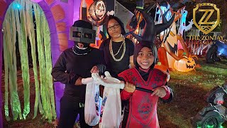 Trick or Treat Halloween Family Vlog [upl. by Fronia]