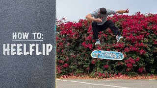 Dont Flick With Your Heel How To HEELFLIP  Heelflip Tutorial [upl. by Ah]