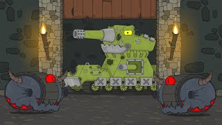 KV 33 tries to escape from monsters  Cartoons about tanks [upl. by Darrow]