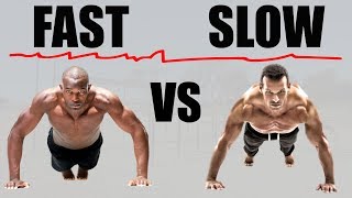 The Science Behind Pushup Speed  Fast VS Medium VS Slow Ft Austin Dunham [upl. by Sinnaiy]