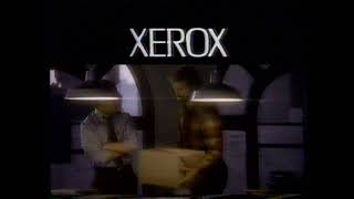 1985 Xerox Marathon Copiers quotlook professional as you biggest competitorsquot TV Commercial [upl. by Ferguson]