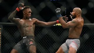 ISRAEL ADESANYA vs YOEL ROMERO HL [upl. by Harhay]