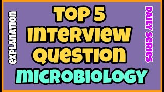 Interview and Viva Questions for microbiology and biotechnology students [upl. by Naahsar]