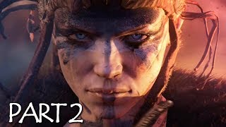 HELLBLADE SENUAS SACRIFICE Walkthrough Gameplay Part 2  Valravn Boss [upl. by Hnilym]