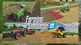 Farming Simulator 22 Карта «СВК Горбані» [upl. by Ellenrahs]