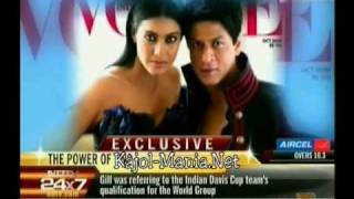 Shahrukh amp Kajols Vogue Mag Exclusive PhotoShoot [upl. by Aihsitan385]