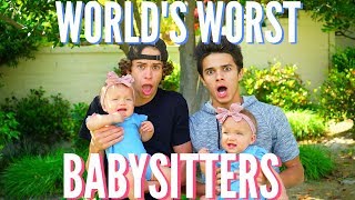 Worlds WORST Babysitters  Brent Rivera [upl. by Atima153]