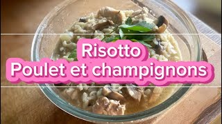 Risotto poulet champignon [upl. by Imnubulo]