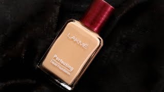 How To Apply LAKME PERFECTING FOUNDATION For Full Coverage  Tips  फाउंडेशन कैसे लगाएं [upl. by Lyndon]