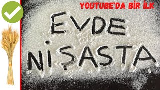 Şok Şok‼️Youtubeda Bir ilkYılların Geleneğini Size SunuyorumEvde Buğday Nişastası Nasıl Yapılır [upl. by Aicatsan]