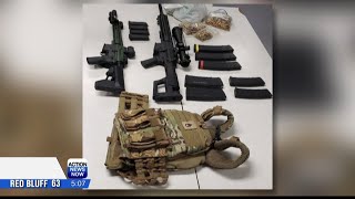 Tehama County deputies recover suspected stolen guns and armor from home [upl. by Latoye]