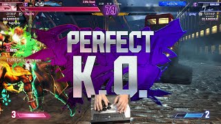 Kuya Kalbo Rank Match SF6 Grinding to the top Chun Li 4 star Diamond Rank Hori Fight Stick [upl. by Alamac400]