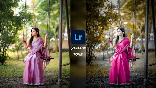 Lightroom yellow colour tone photo editing  Lightroom photo editing  lr photo editing tamil [upl. by Kimberly223]