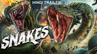 SNAKES  Official Hindi Trailer  Jonathan Scarfe Tara Reid  Hollywood Action Thriller Movie [upl. by Anoek]