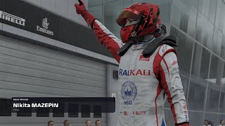 NIKITA MAZEPIN WINS THE 2021 RUSSIAN GP [upl. by Enomed]