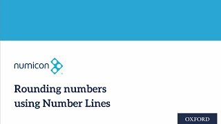 How to Round numbers using Number Lines [upl. by Dnomsaj]