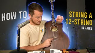 How to String 12 String Guitar  Everything You NEED To Know [upl. by Clement]