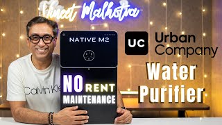 Best Water Purifier 2023  Urban Company Native M2  Best Water Purifier For Home [upl. by Blackwell]