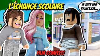 MAEVA ET MILA EN ÉCHANGE SCOLAIRE ELLES SAUVENT LA PRINCESSE KIDNAPPÉE LE FILM COMPLET ROBLOX [upl. by Ynnel]