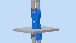 3D Simulation  Function Test Detaching Hook [upl. by Zack]