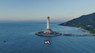 Exploring the Majestic Guanyin Statue Aerial Tour [upl. by Acinorav968]