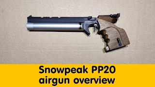 Snowpeak PP20  target air pistol overview [upl. by Ynabe]