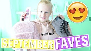 SEPTEMBER FAVES 🍂 ❤ Mias Life ❤ [upl. by Huttan]