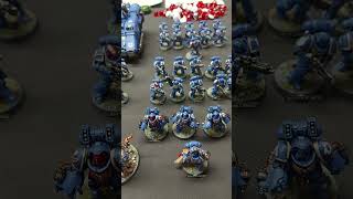 GUILLIMAN Ultramarines Army 2000pts Warhammer 40K [upl. by Cann755]