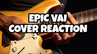 Discovering Matteo Mancusos Steve Vai Cover  Pro Guitarist Reacts [upl. by Garlaand]