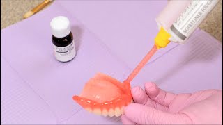 Full Chairside Denture Reline Procedure using SOFRELINER TOUGH® [upl. by Hands]