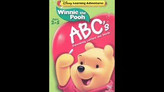 Disney Learning Adventures Winnie the Pooh  ABCs Discovering Letters and Words 2004 DVD Overview [upl. by Arehs529]