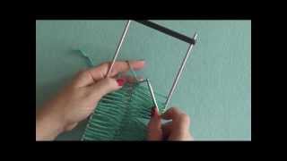 How To Hairpin Lace  Basic Strip Part 1 [upl. by Kassi]