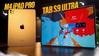 CHOOSE WISELY iPad Pro VS Galaxy Tab S9 Ultra Honest Review [upl. by Enohs86]