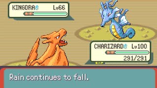 CHARIZARD VS KINGDRA WHO WILL WIN [upl. by Nairbo198]