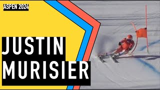 Justin MURISIER GS  Aspen 2024 [upl. by Yahsat]