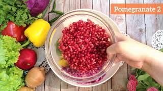 Fresh Corn amp Pomegranate Salad  The worlds famous salad recipe  Pomegranate Salad  Corn salad [upl. by Hayarahs184]