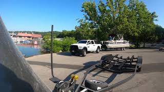 My New 2023 Nitro Z20 Bass Boat is so easy to load [upl. by Kal]