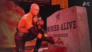 Undertaker and Kane recall their harrowing Buried Alive Match AampE WWE Rivals Undertaker vs Kane [upl. by Nevyar575]