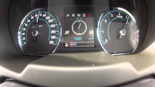 2014 Jaguar XF 3L V6 Supercharged acceleration 0160kmh [upl. by Erdnaid]