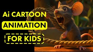 How to Make Ai Cartoon Animation for Kids  Faceless YouTube Channel [upl. by Anhaj]