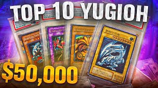 My Top 10 Rarest amp Most Expensive Yugioh Cards 2024 [upl. by Onnem]